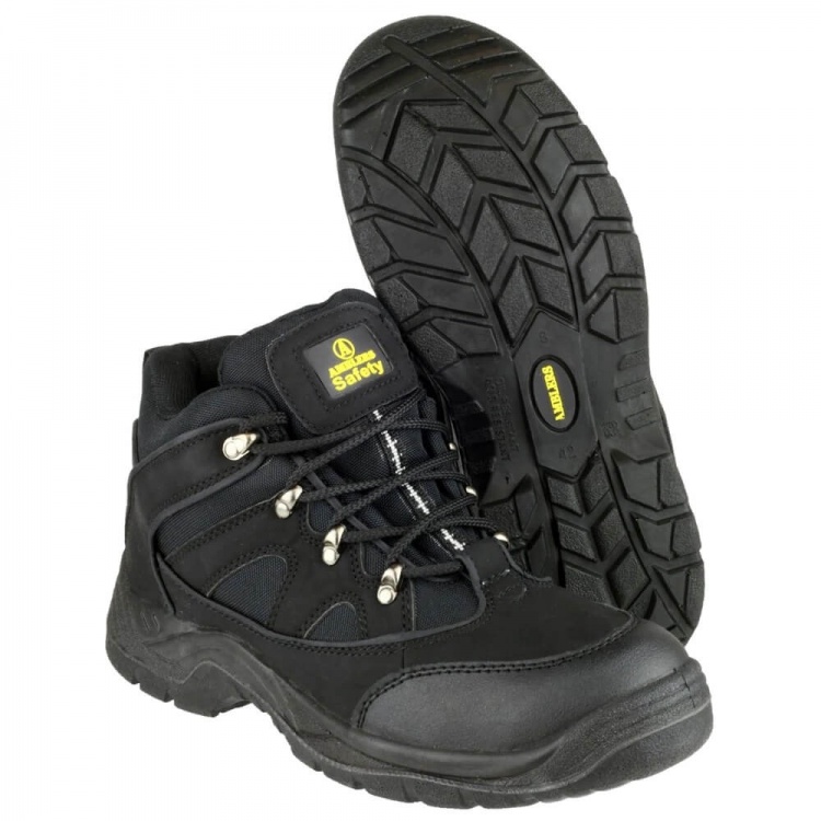 Amblers Safety FS151 Black Mid Vegan Lightweight SB-P SRA Boot